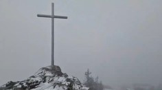 Babí léto ukončilo prudké ochlazení. Na Šumavě konečně sněží