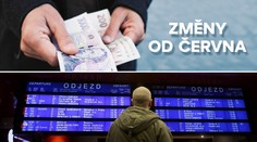 ZMĚNY OD ČERVNA: Víc peněz pro lidi v exekuci a jiné jízdní řády