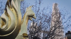 Kohout je zpět na katedrále Notre-Dame. Původní shořel v roce 2019