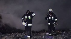 U českých hranic hoří tři skládky, jednu z nich nejspíš zapálil žhář