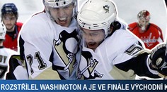 NHL: Pittsburgh rozstřílel Washington a je ve finále Východní konference