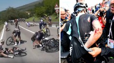 Zkáza na Giru! Team Sky je po kolizi s motorkou na odpis
