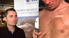 Zraněný paralympik Ježek ukázal jizvu. Rychle se léčí a chce do Ria