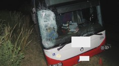 Chci řídit, vytáhl mladík v autobuse sekeru a nůž! Pak havaroval