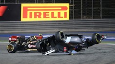Salto v F1! Guttierez přežil, ale u karambolu byl zase blázen Maldonado