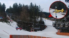 Tragédie v Krkonoších: Skútr se převrátil, zemřel pod ním muž