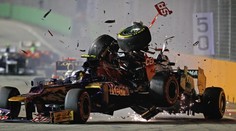 Nezlobím se, hlesl Vergne. Sestřelil ho šampion Schumacher...