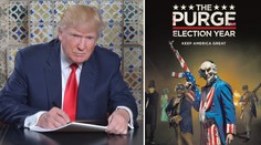 Trump terčem posměchu: Ukradl slogan z filmu o legálním vraždění