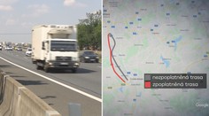 Kamiony duní vesnicemi místo po dálnici. Starostové: Zrušte poplatky!