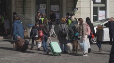 Uprchlíků na hranicích ubývá. Stovky z nich se vrací pro své blízké na Ukrajinu