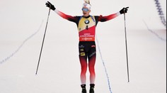 Johannes Bø se vysmál Švédům. V cíli stíhačky předvedl urážlivý taneček