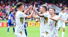 Češi v přípravě na MS porazili Kosovo. Zářil Hložek, Horníček přišel o čisté konto
