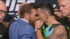 McGregor je zase v ráži. Soupeře při staredownu okradl a odmítl sportovní gesto