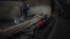 Česko se pyšní sutinovým trenažérem. Slouží k výcviku psů záchranářů