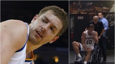 VIDEO: Nenápadné zranění v NBA, basketbalista pak odjel na vozíku!