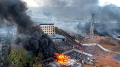 V ruské elektrárně propukl obří požár. Zemřela ženská stráž