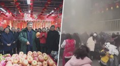Exploze na trhu, kam zavítal Si Ťin-pching: Videa z internetu náhle zmizela