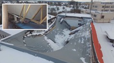 Ke zřícené hale v České Třebové míří obří jeřáby