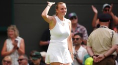 Kvitová se i přes porážku dočkala bouřlivých ovací. Nezadržela slzy