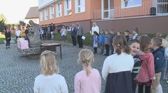 Žákům v Horní Moštěnici na Přerovsku oficiálně začal školní rok