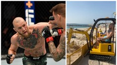 McGregor stavitel: Znovu to vybudujeme, vzkazuje z kabiny bagru