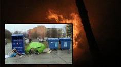 Silvestr v Brně: Vybuchl kontejner na sklo, muže napadli sekyrou