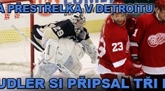 Divoká přestřelka v Detroitu, Hudler si připsal tři body