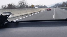 Šílená jízda řidiče na Slovensku. Po dálnici v protisměru uháněl 6,5 kilometru