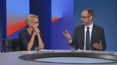 Konečná: Chcete zapojit NATO do války. Jste mimo realitu, oponoval jí Farský