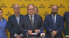 KDU-ČSL jednala o své budoucnosti. Míříme do opozice, oznámil Výborný