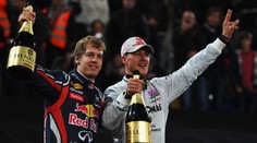 Schumacher s Vettelem pošesté ovládli Závod šampionů, Schumi už plánuje sedmý triumf