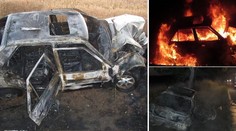 Hrdinové! Taxikář se zákazníkem zachránili život řidiči v plamenech