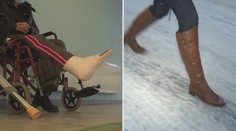 Auto na ledu nedobrzdilo a srazilo 3leté dítě! Náledí dělá problémy i chodcům
