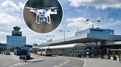 Pražské letiště odklánělo lety na vedlejší dráhu! Kvůli dronu