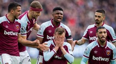 Emotivní Ukrajinec Jarmolenko oslavil gól za West Ham, vyhrála i Chelsea