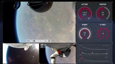 TO MUSÍTE VIDĚT! Nové video skoku Felixe Baumgartnera z 39 kilometrů