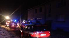 Několik jednotek hasičů bojovalo s nočním požárem u nádraží v Českém Brodě!