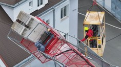 Na stavbě v Brně prasklo rameno jeřábu. Došlo i k evakuaci přilehlé školky