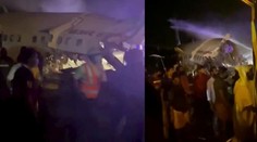 V Indii se letadlo rozlomilo vejpůl. Nejméně 16 mrtvých a 123 zraněných