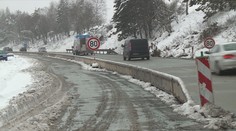 Další omezení na dálnici D1. Kvůli posouvání svodidel se tvoří kolony