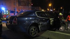 VIDEO: Opilý borec bez papírů rozmlátil luxusní Maserati za 3,2 milionu