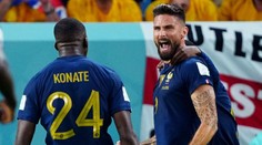 Austrálie skórovala první, od Francie ale dostala debakl. Giroud vyrovnal Henryho