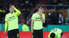 Dortmund v německém poháru překvapivě padl s lídrem druhé ligy