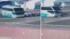 VIDEO: Autobus smetl mladé akvabely na Evropských hrách