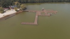 Chomutovské jezero má problém. Světový unikát postupně vysychá