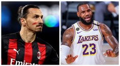 Dělej to, v čem jsi dobrý, říká Zlatan LeBronovi. Hvězda NBA odmítá mlčet