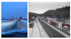 Hádky kvůli sněžení: Můžou za kolaps na dálnici D1 silničáři, nebo kamiony?