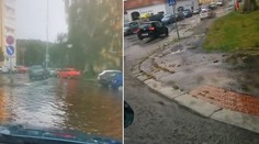 Českem se přehnaly silné bouřky: Zatopené domy i silnice!