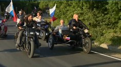 VIDEO: Ruský prezident Vladimír Putin vyrazil mezi Noční vlky!