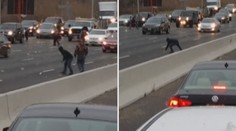 Z auta se na dálnici sypaly peníze! Chamtiví řidiči způsobili chaos